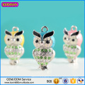 Hot Sale Crystal Jewelry Charm Night Owl Charm for Necklace# 18511